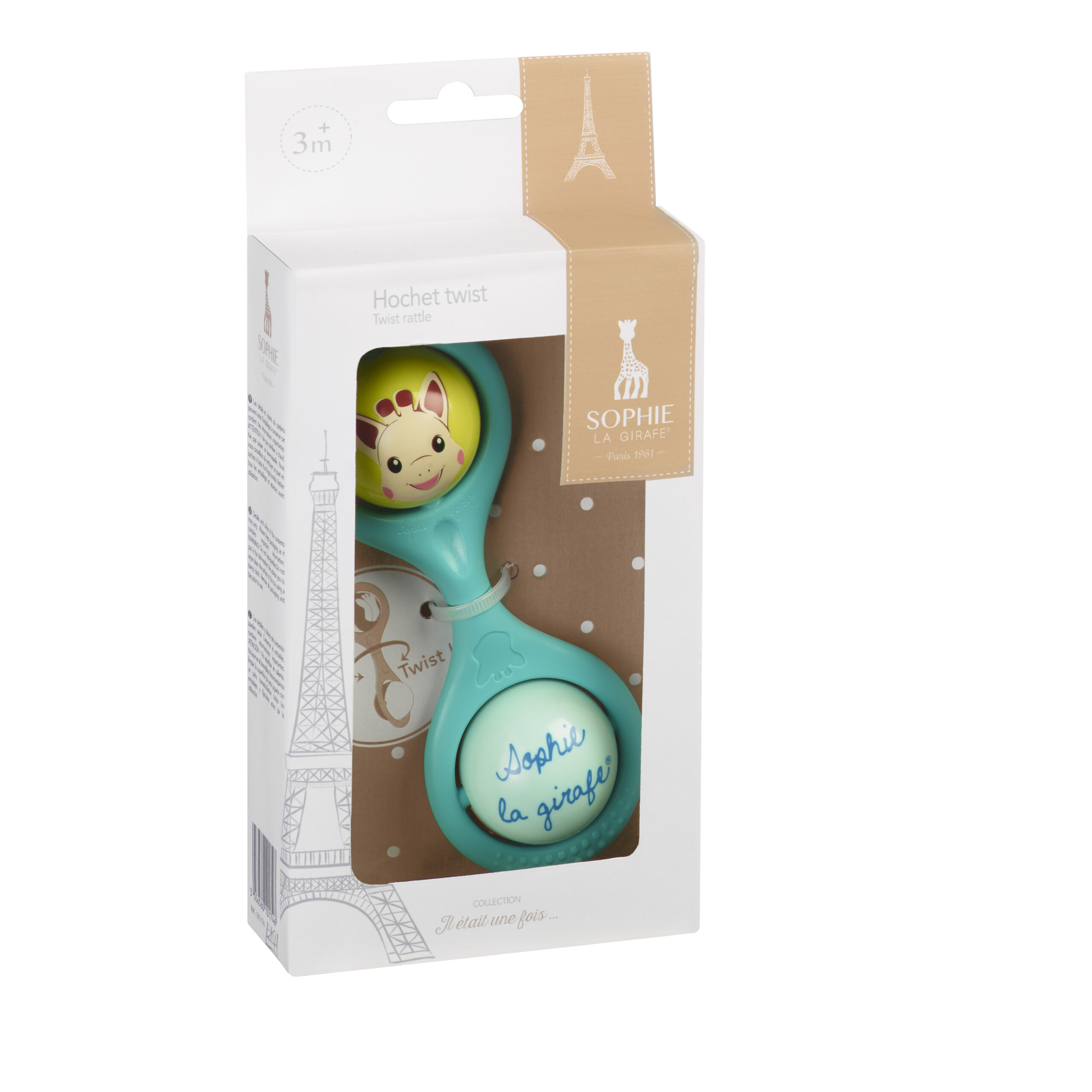 010174 Twist rattle Sophie la girafe