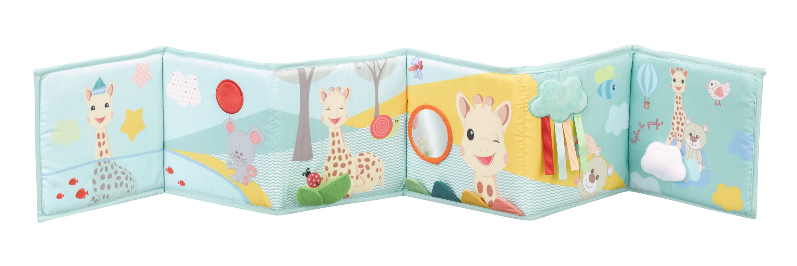 230815 – Foldable book Sophie la girafe – face