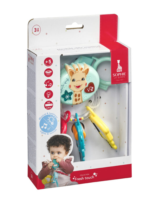 Sophie La Girafe – Fresh Touch Collection Musical Key Rattle