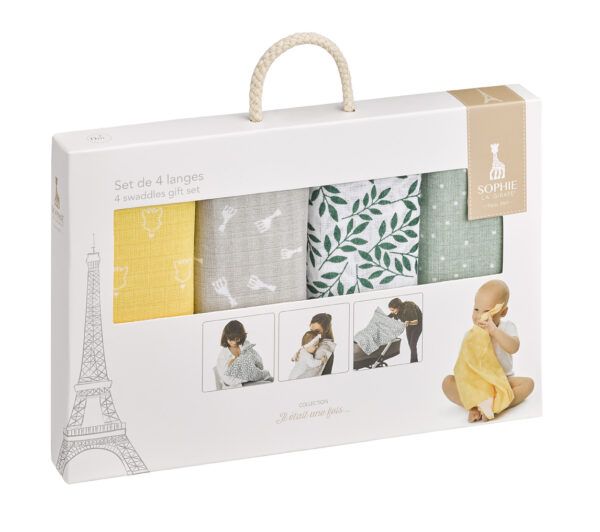 4 Swaddles Gift Set